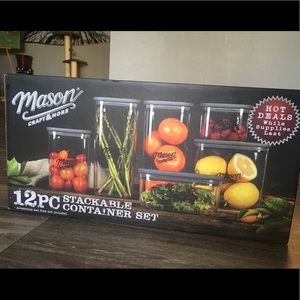 Mason Brand Food Storage Containers